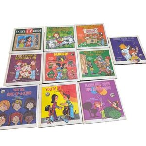 Joy Wilt Weekly Reader Books Lot of 10 Vintage 1979 Hardcover Kids Guide Series